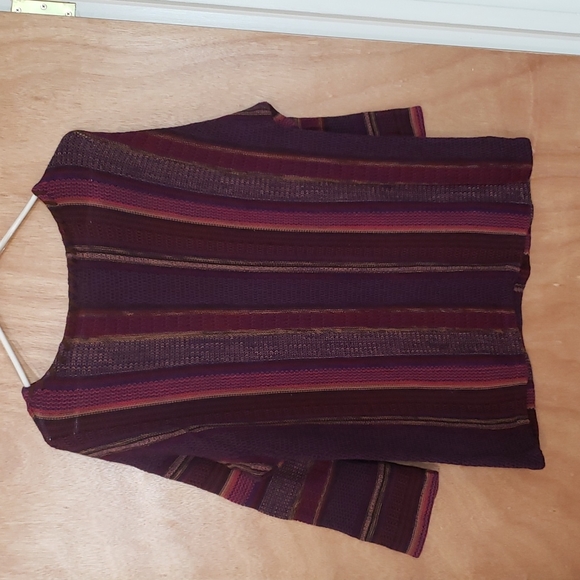 Petite Large Chaps 3/4 sleeve sweater - Picture 3 of 4